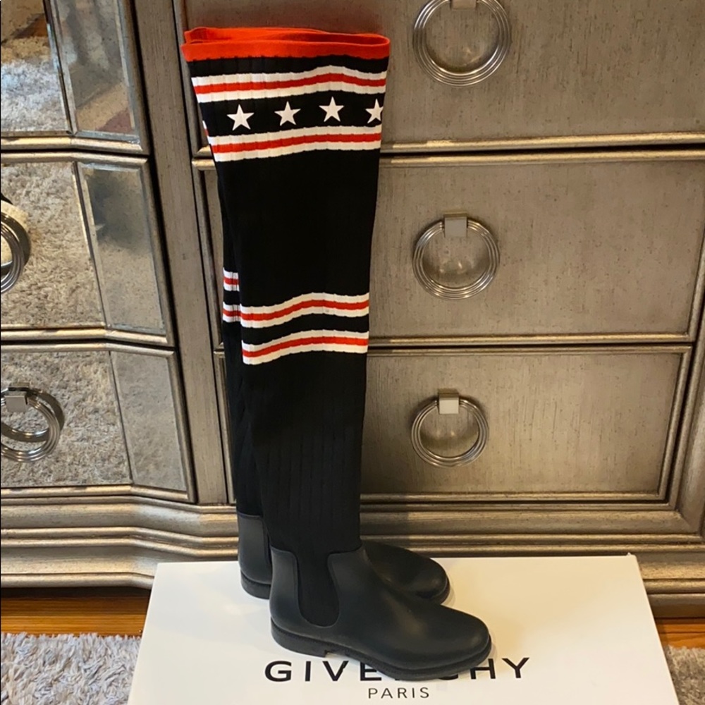 Givenchy Thigh High Sock Boot